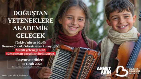 Roman Çocuk Orkestrası İçin Başvurular Sürüyor